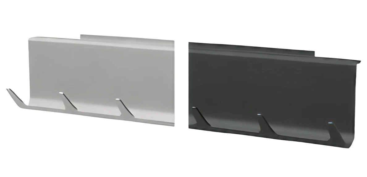 Paneelensyste, Schüller, schwarz, edelstahl, schön, praktisch, organisation, aufhängen, hacken