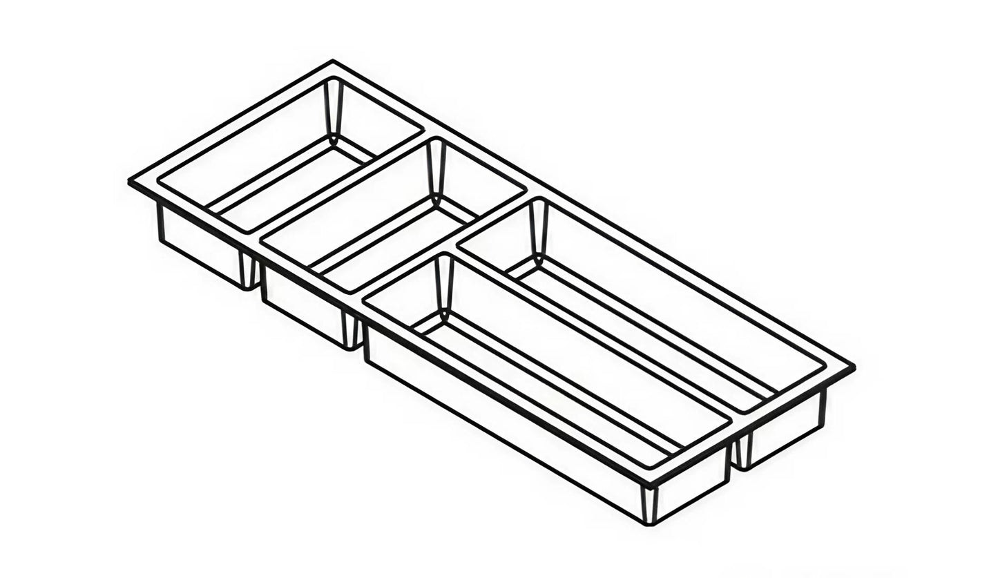 Besteckeinsatz Concept für Schubladen